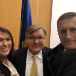 Möte med Ukrainas utrikesminister och ambassaden